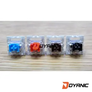 DANGKEY Dustproof Mechanical Switch - BLUE, RED, BROWN & BLACK