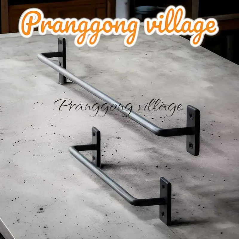 BESI BESAR KOKOH / RAK GANTUNGAN HANDUK / RAK GANTUNGAN MULTIFUNGSI Putih stainless carbon steel tanpa garansi 2