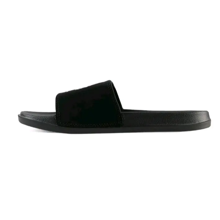 Sandal Selop Premium Pria distro vollcom hitam | sandal slide | sandal slippers | Sendal Pria Shoes 3