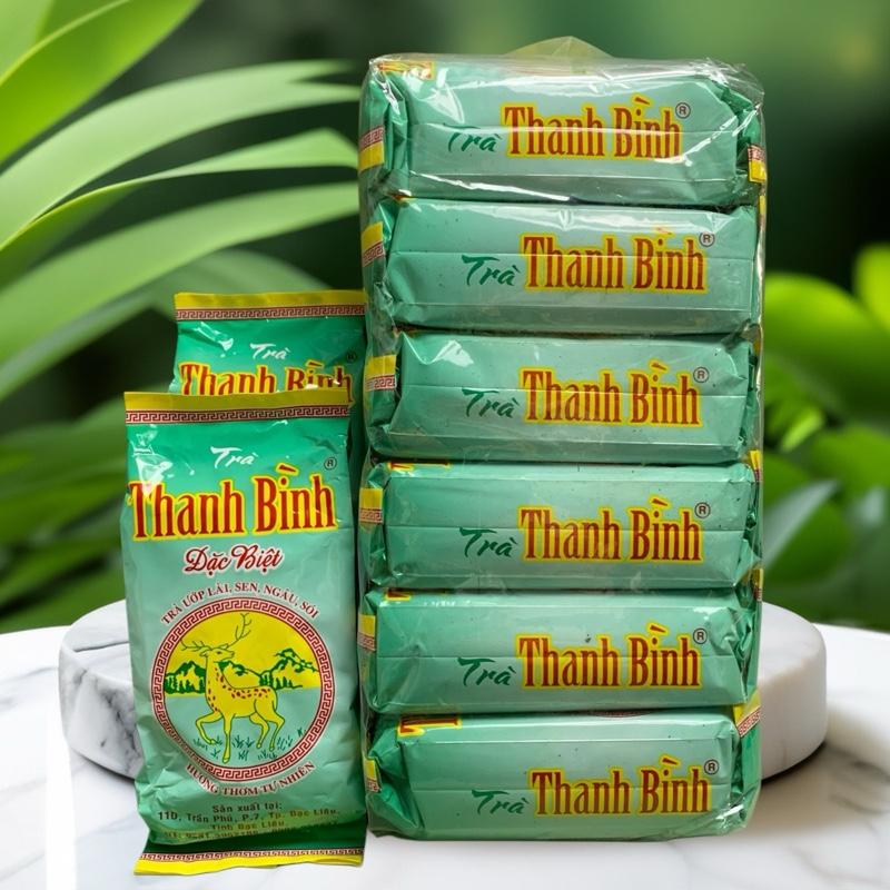 [CHÍNH HIỆU] LỐC TRÀ THANH BÌNH HƯƠNG LÀI DỨA - Lốc 6 Gói × 70Gram. Tea. Chè box