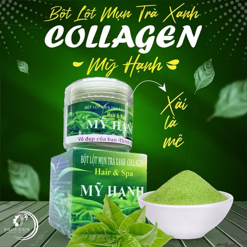 Mặt Nạ Bột Lột Mụn Trà Xanh - Đắp Lên Lấy Đi Được Các Loại Mụn