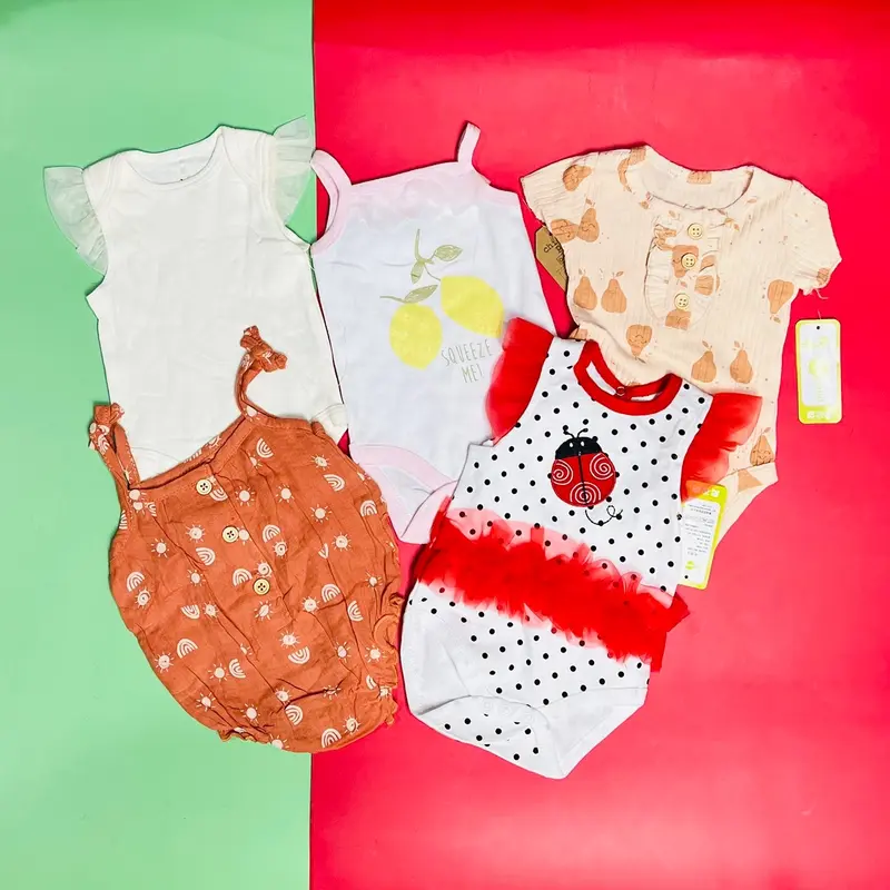 random isi 5 playsuit anak bayi cewek tile 1