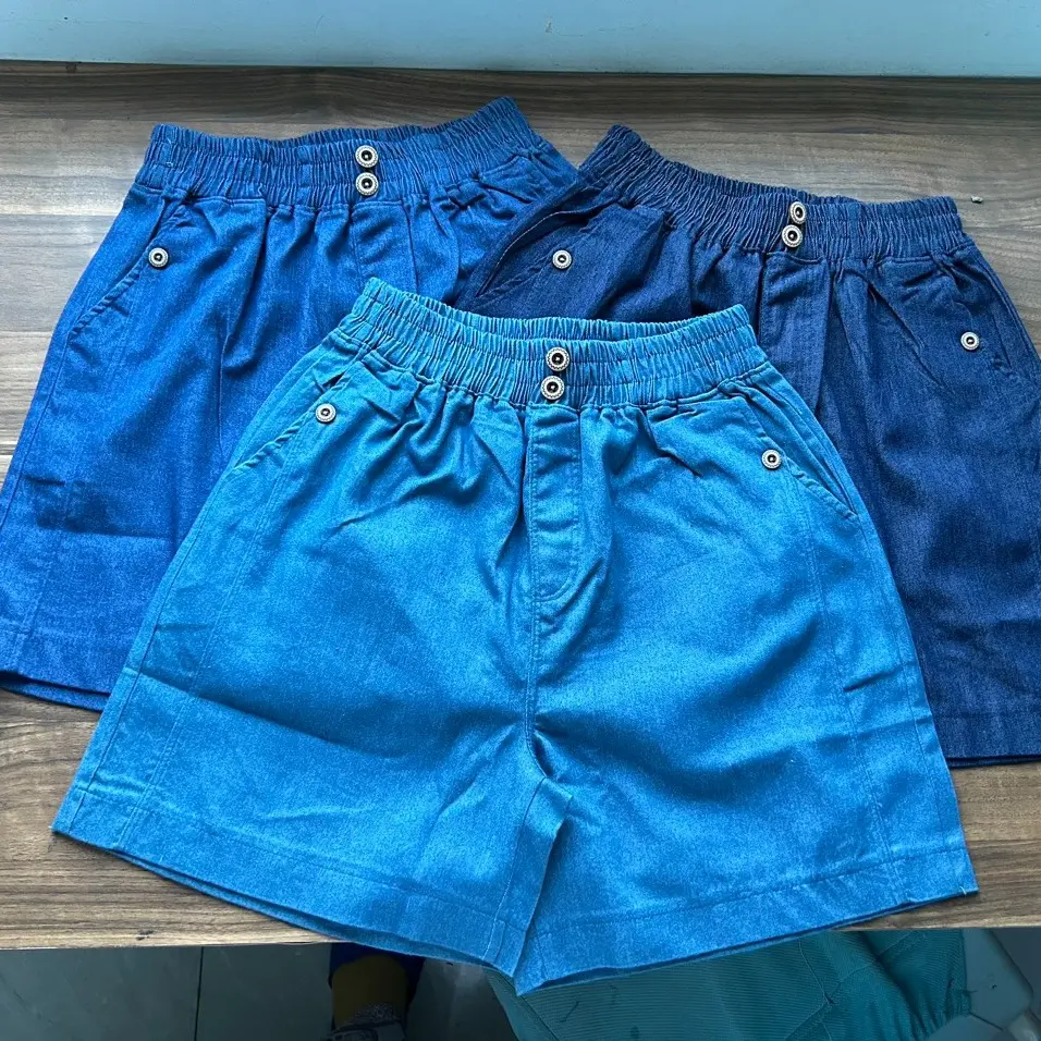 Quần Jean Ngố Nữ Ống Rộng, Chất Cotton Co Giãn Nhẹ Size 45 Đến 75kg