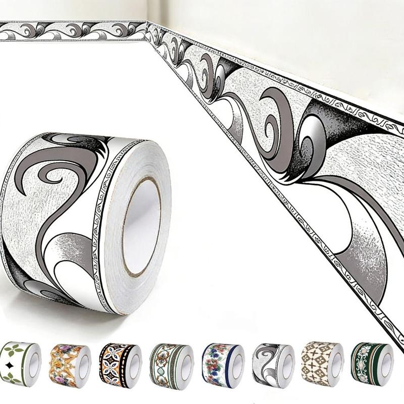 Thời trang 5/10 mét Tường đế Đậm đặc Tự dính Miếng dán tường Mềm mại Chống va…