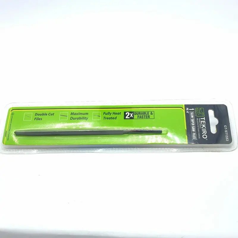 Tekiro Kikir Segitiga Slim Taper Slim Files 4 Inch Kikir Gergaji 1