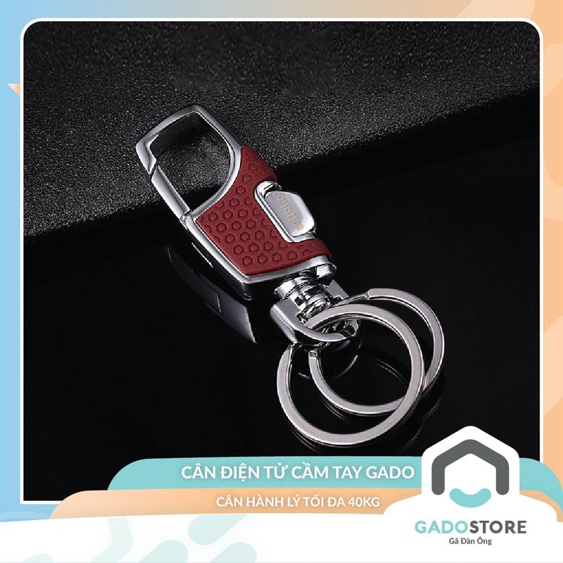 Móc khoá  GADO móc chìa khóa xe máy chất liệu thép cao cấp có móc đeo lưng quần K3718