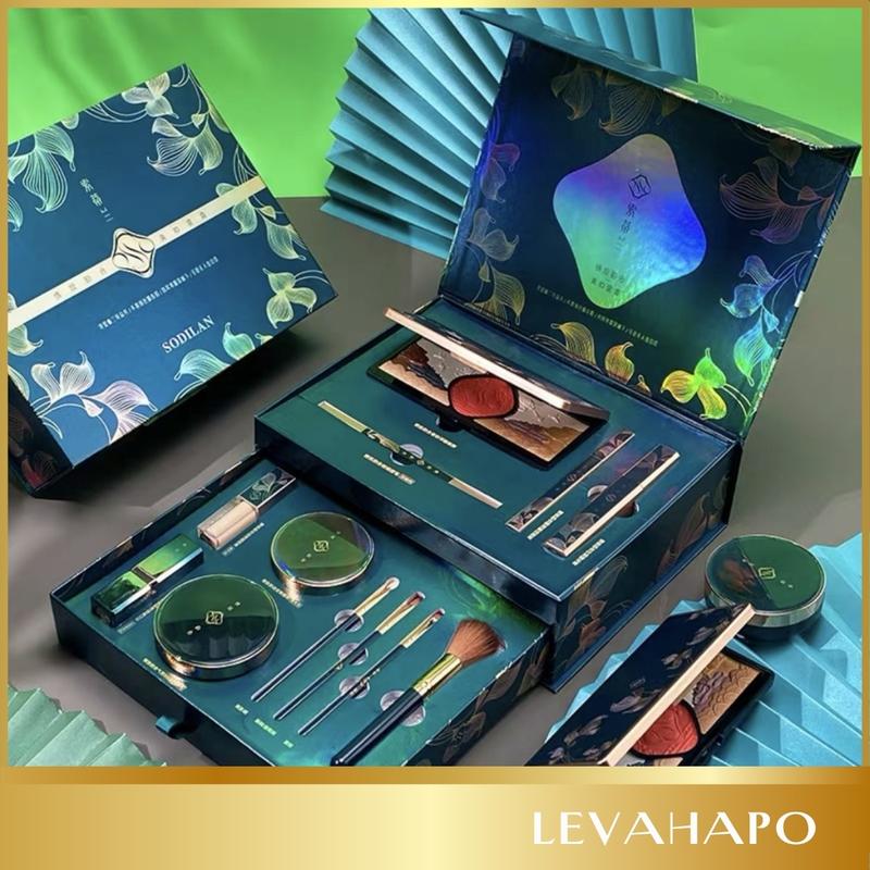 Bộ Trang Quà Tặng Nội Địa Trung 12 Món Makeup Chăm Sóc Sắc Đẹp  Son Kem Nữ Perfume Cosmetic Women Son Môi Tẩy Trang Kem Lót Mascara Mỹ Phẩm Xịt Thơm Phấn Phủ