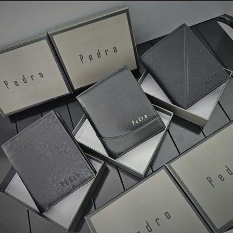 Ví DÁNG ĐỨNG cao cấp Full box + Túi Giấy shop có hỗ trợ ghi thiệp free ạ Wallet Nam