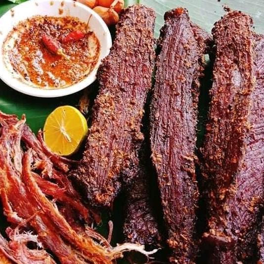 500G THỊT LỢN GÁC BẾP Kèm Chẩm Chéo Tây Bắc - Ăn Vặt - Chua Cay Food Snack 7