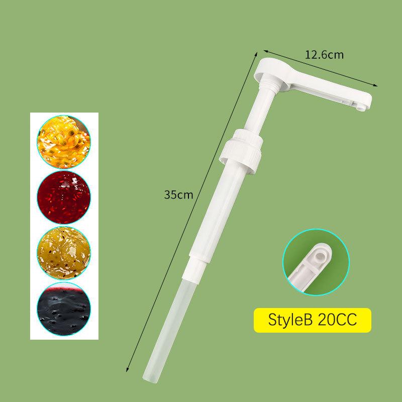 Product Introduction of Syrup Pumps Dispenser Replacement Sauce Pressure Nozzle Bottle Pump Containers for Coffee Kitchen Seasoning Liquid 44