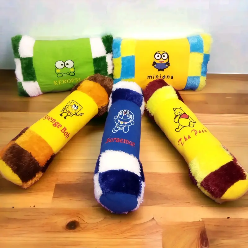 Guling Anak Karakter Motif Lucu Lembut Bisa Dicuci Bantal Kain 1