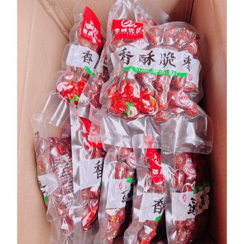 Táo Sấy Giòn Không Hạt, Hút Chân Không, Không Phẩm Màu, Ngọt Tự Nhiên 252g - Ăn Vặt Linh Tinh 7