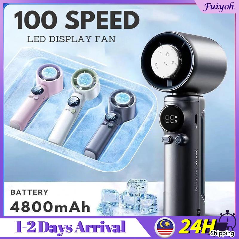 199 Speed 】Portable Handheld Turbo Fan Wind Speeds Adjustable - TikTok ...