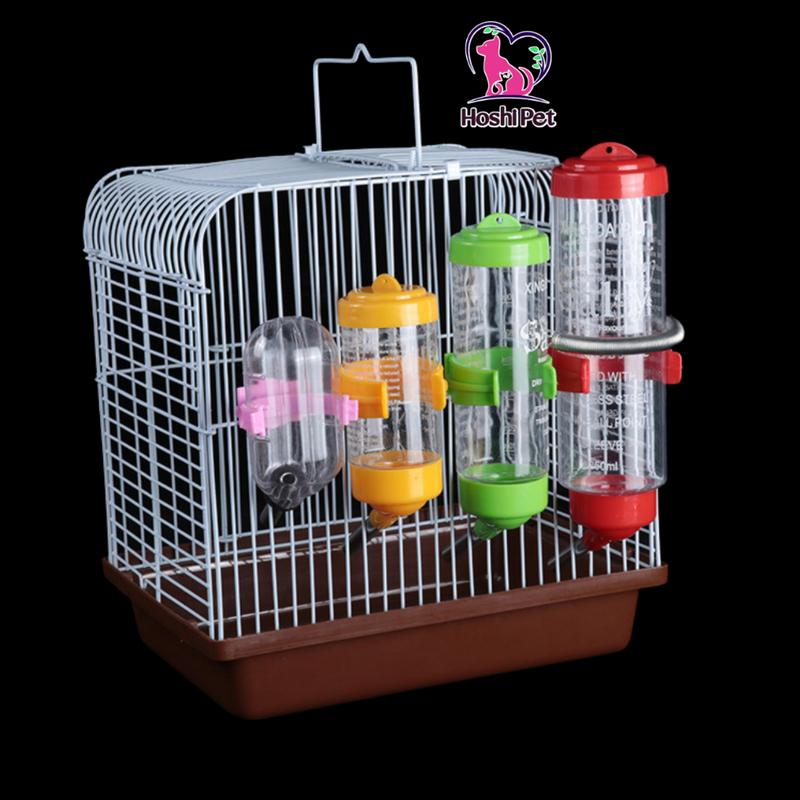  Bình nước treo chuồng chuột hamster Luna Pet BN04 - Bình nước gắn chuồng tự động cho Hamster   Thỏ   Sóc 