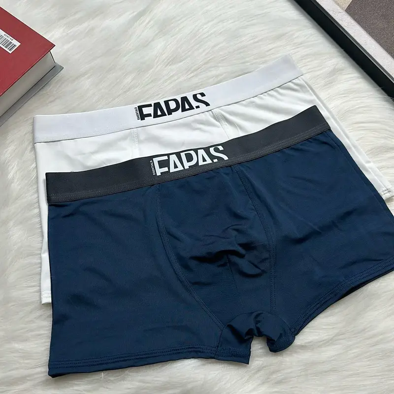 Quần sịp nam boxer FA.BAS , chất thun lạnh cao cấp co giãn đa chiều, đồ lót mát , đồ lót cao cấp dành cho nam - Menswear Quần Boxer 2