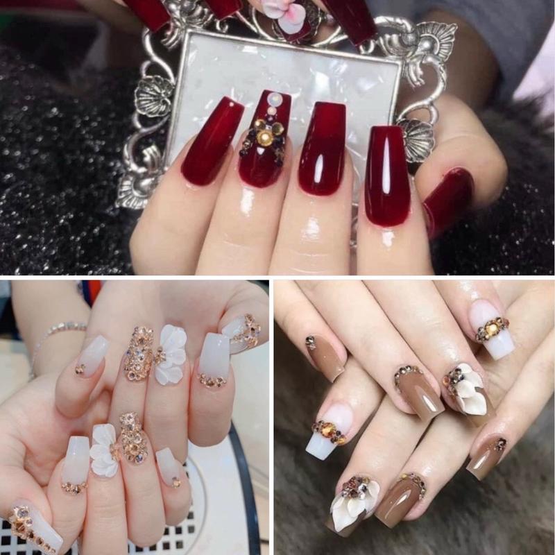 Sơn thạch rượu vang bobo, nâu tây , nước gạo xinh Sơn Gel