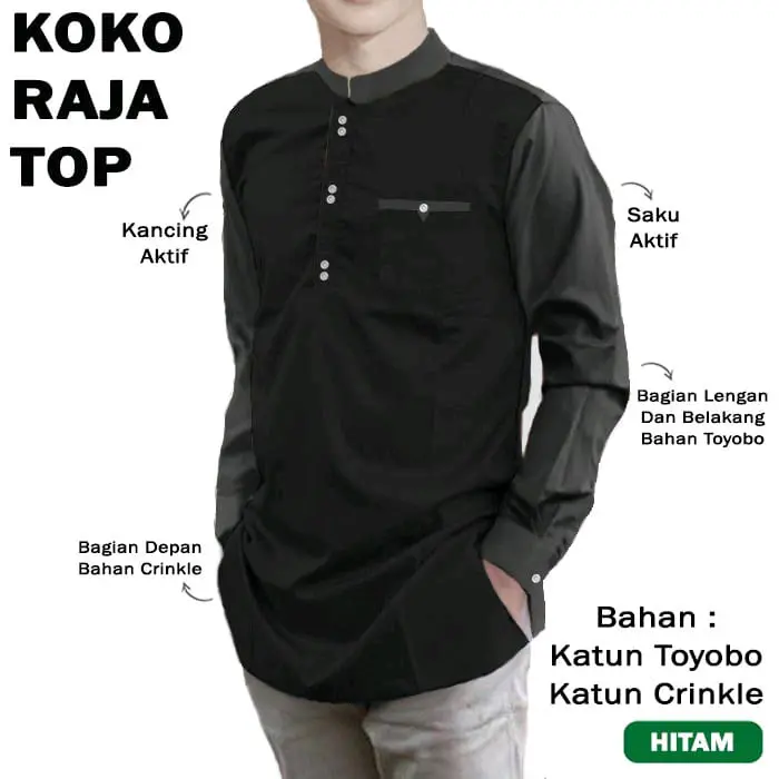 RAYA COLLECTION RAJA TOP KOKO LENGAN PANJANG 4