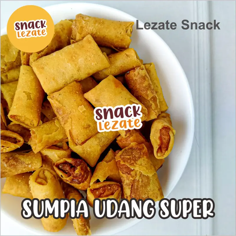 Sumpia Udang 1kg Murah Enak/ Sumpia Abon Rasa Udang / Sumpia Udang Kiloan Sumpia Ebi Food Snacks 2
