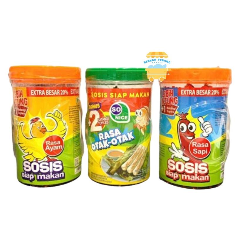 Sosis So Nice Siap Makan 24 pcs x 21gr Rasa Ayam Rasa Sapi Rasa - Shop ...