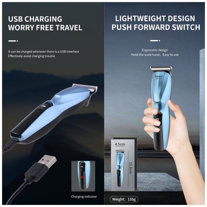 Product Introduction of KEMEI 1430 & 1431 Alat Cukur Rambut Hair Clipper Cukuran Cord (1430) atau Rechargeable Cordless (1431)Kemei KM 1430 1431 KM1431 KM1430 3