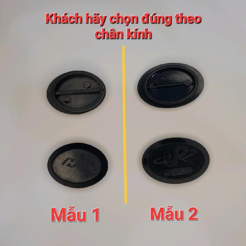    xem chọn kỹ có 2 mẫu Nút nhựa xéo che chân kính Rizoma kính H2C kính M.view 
