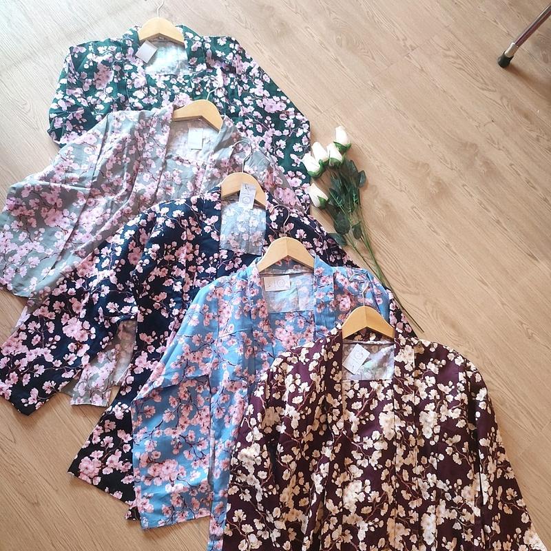 Kebaya Kutubaru Sakura Floral Bunga Cantik Modern Bridesmaids Cotton 4