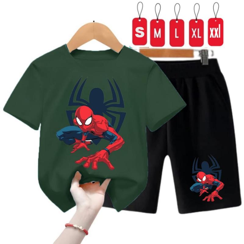 BAJU ANAK STELAN SPIDERMAN CATTON COMBAD24S 1-6TH FESION Katun Bayi Parsel 5