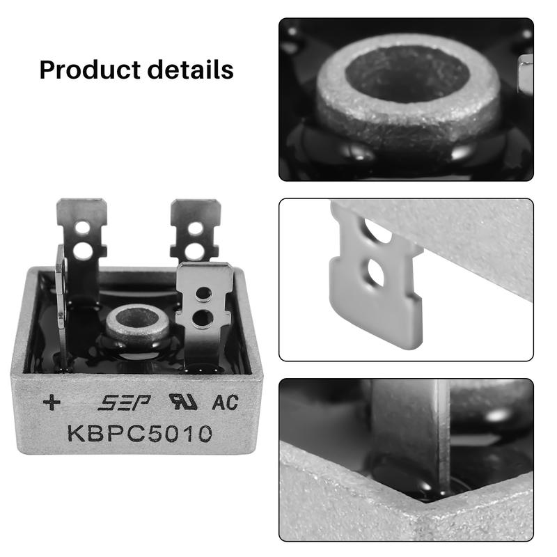 Single Phase Diode Bridge Rectifier 50A 1000V KBPC5010 New 5