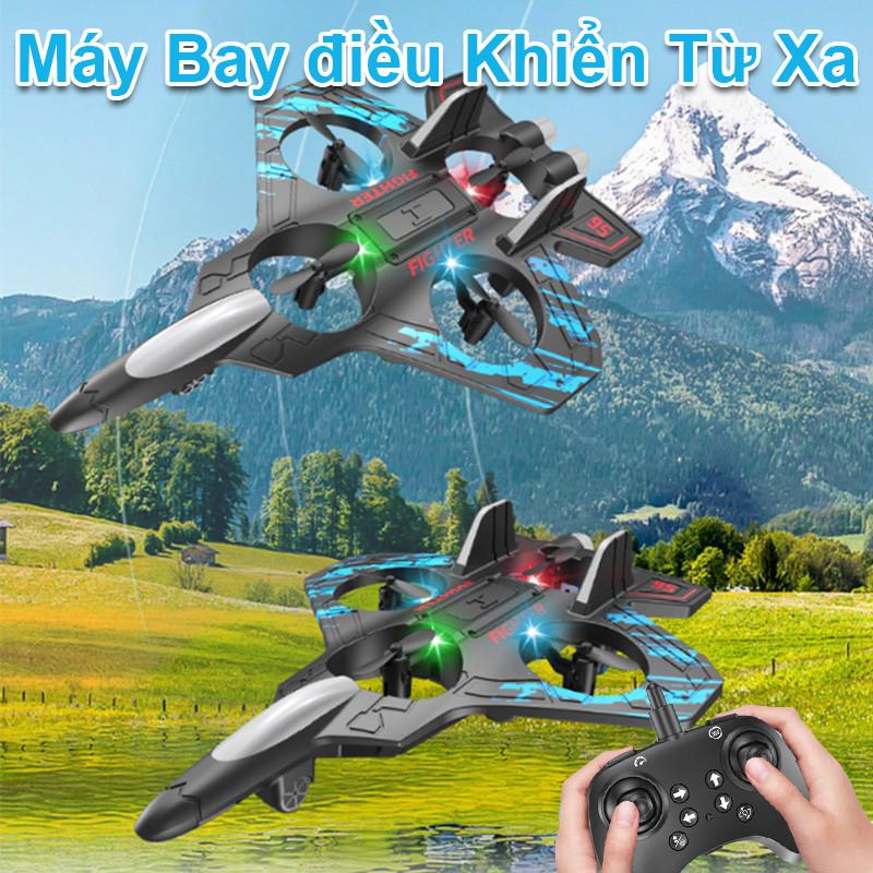  Máy Bay Trực Thăng Bay Máy Bay Trực Thăng Sở Thích RC Điều Khiển Từ Xa Nhào Lộn 2.4G Đồ Chơi Máy Bay Chiến Đấu Bằng Xốp Có Đèn plane bàn tay 