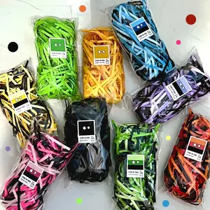 Ombre Mix Colors Premium quality shredded paper l kertas cacah aesthetic hampers l kertas serut l kertas sobek untuk packing 20 gram Gift Plastik