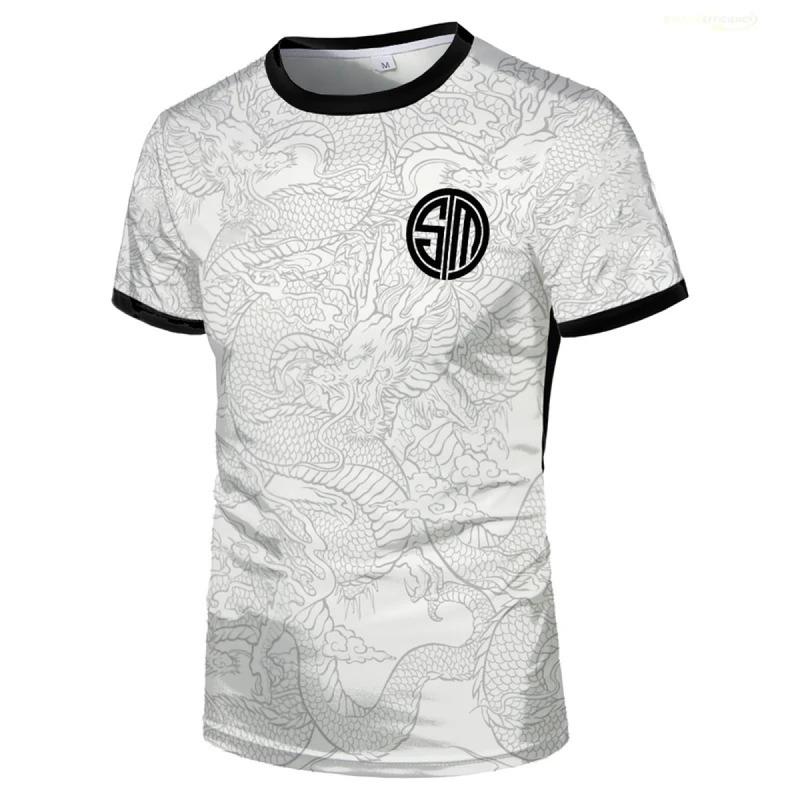 ESports Game Team Tsm Uniform Men T-shirts Breathable Quick Dry Sports Jersey T Shirt Summer Causal Training Boys Clothing Tees 2