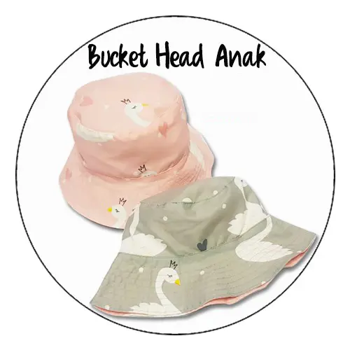 Topi Anak - Bucket Hat Anak [Tanpa Tali] 1