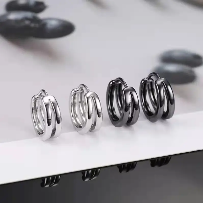 Bông Tai Thả Màu Bạc Sterling, Oneis925, Dành Cho Nam Và Nữ, Thời Trang Mới, Một Cặp Độc Đáo, Phong Cách Người Nổi Tiếng Trên Internet, Hip Hop Và Ngầu 3