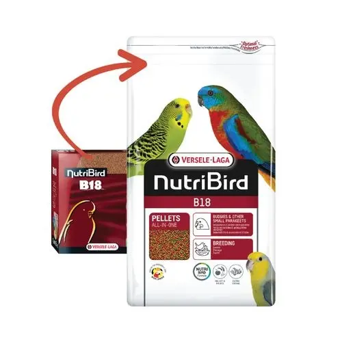 Hạt Trái Cây Cho Vẹt Nhỏ, Yến Phụng Nutribird B18 Versele Laga