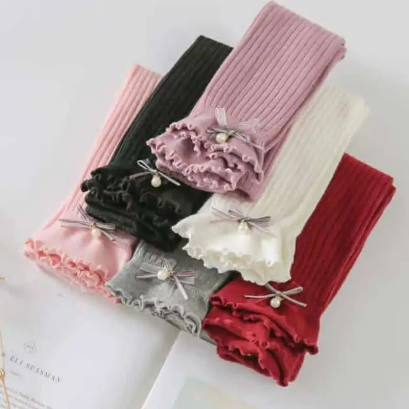 Legging ruffle ribbon legging anak perempuan 1 2 3 tahun 0