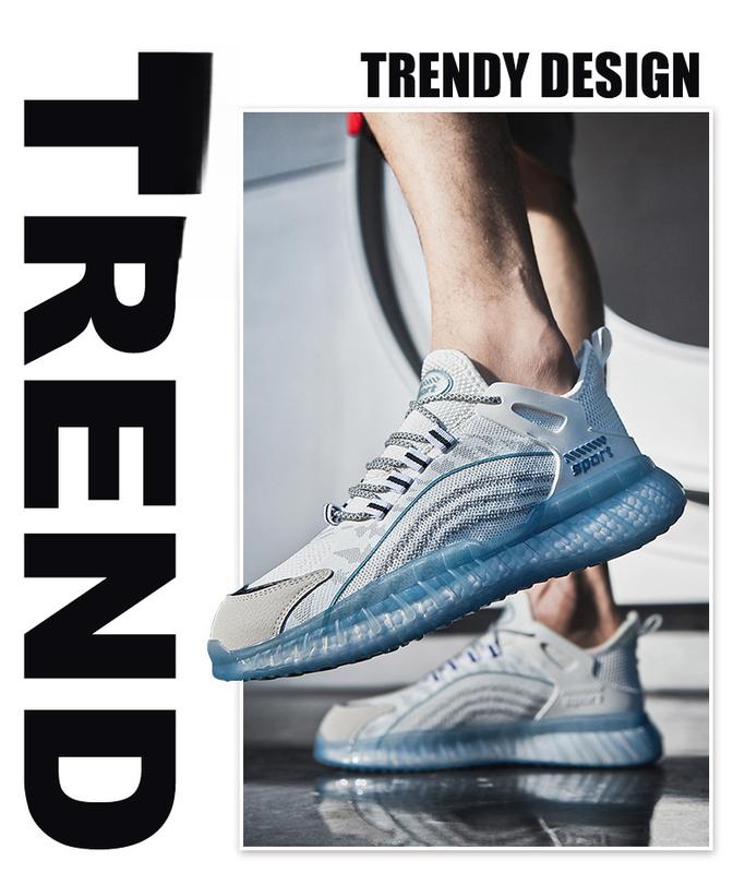 Product Introduction of Summer Outdoor Leisure Unisex Shoes Flying Woven Breathable Mesh Surface Shoes Running Sneakers 1