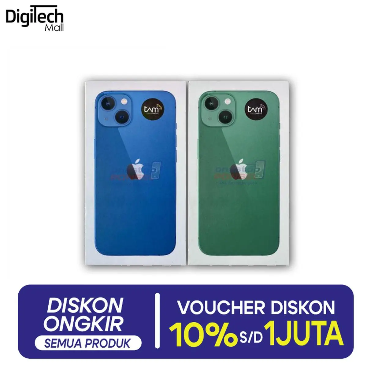 [ IRVAN ]iPhone 13 128GB - ID SA PA /A - Garansi Resmi - [Digitech MallxCreator]