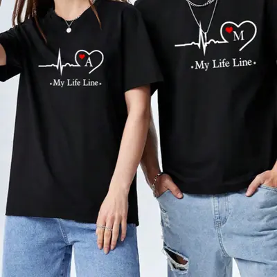 T shirt para novios sale