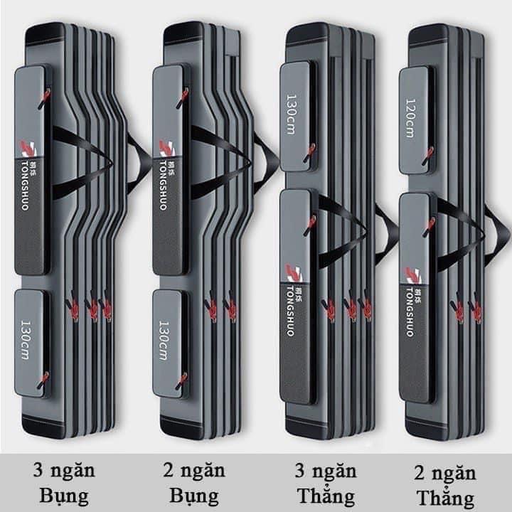 Túi Đựng Cần câu cá,câu đài,câu lure 2 Ngăn 3 Ngăn chống thấm nước màu xám
