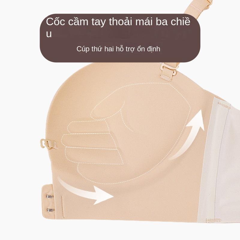Đồ Lót Áo Ống Cho Nữ, Khóa Trước, Không Dây, Chống Trượt, Đẩy Lên Ngực Nhỏ Hỗ Trợ Trên Cùng, Chống Chảy Xệ, Không Có Vòng Thép, Áo Ngực Dép nữ quai Quần Short Jean 2