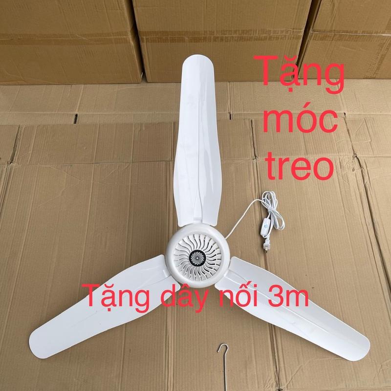  ￼ Tặng dây 3m  Quạt trần mini 3 cánh 1050 Quạt màn đại có móc treo QuạT Fan 
