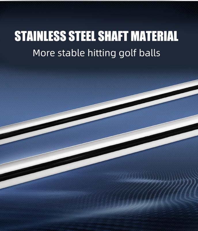 Product Introduction of PGM Innovative Design Flat Push Unisex Golf Putter Club with Shaft 90° Flip Aiming Auxiliary Aiming Line for Beginner Left Right Handed Men Women TUG044 19