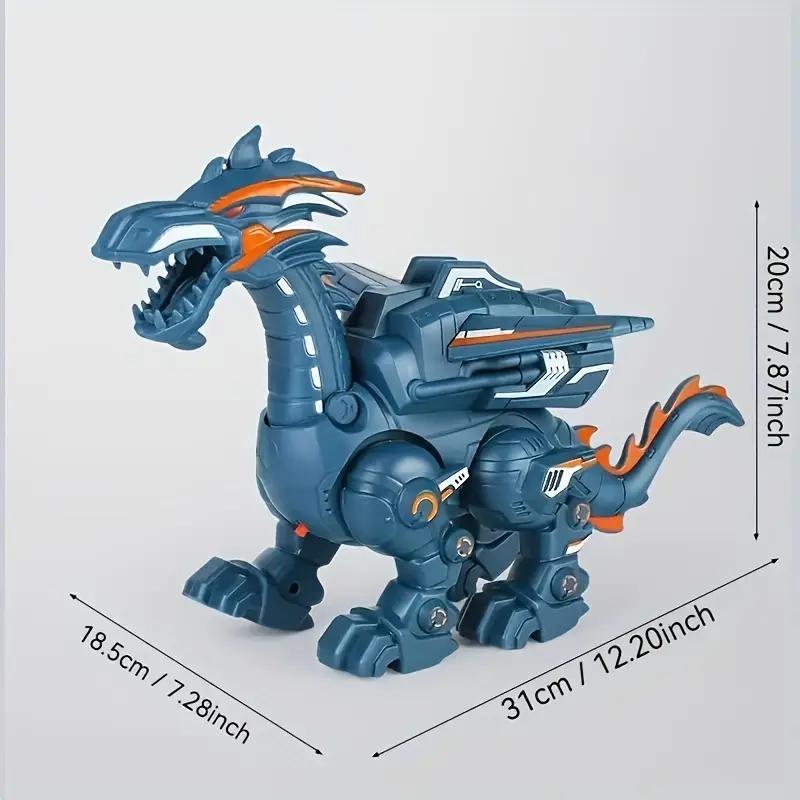 Electric Mechanical Dragon Toy, 1 Count Simulation Model Animal Toy, Creative Birthday and Holiday Gift Options 1