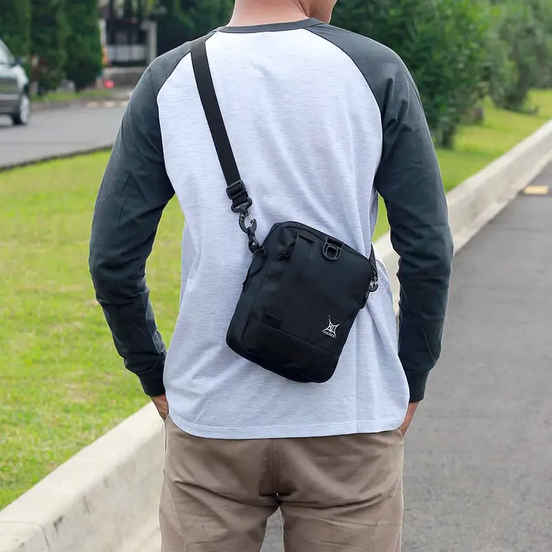 Tas Sling Bag Pria Tas Selempang Pria Distro/Sling bag TERMA casual terbaru Saingan Eiger Slingbag 0