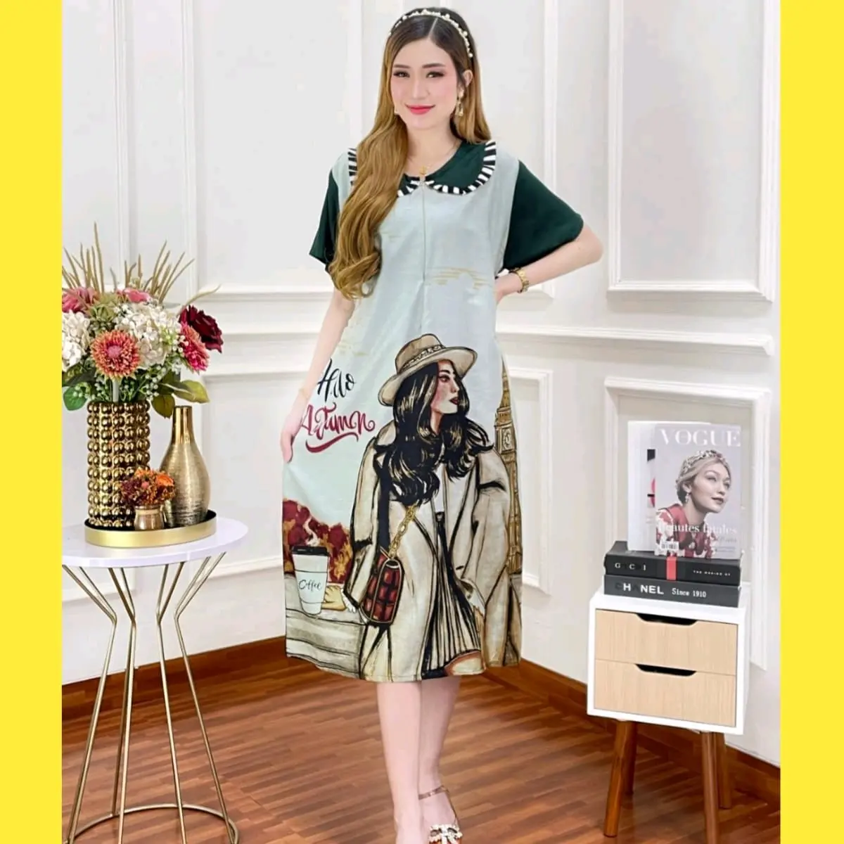 dress wanita terbaru masa kini viral 2023