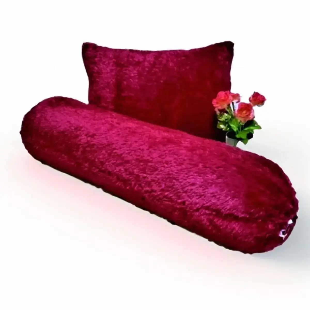 Sarung Bantal Bulu Paket Hemat Isi 6pcs 4 Sarung Bantal 2 Sarung Guling Kain