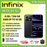 Gambar [Exclusive Creator] INFINIX NOTE 60 5G 8/256 GB GARANSI RESMI INFINIX NOTE 60 8/256 GB EXTENDED RAM UP TO 16 GB - Black dari STR STORE . Kota Tangerang 3 Tokopedia