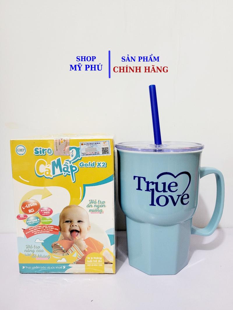 Product Introduction of Siro cá mập gold x2 ( 1 hộp 30 gói) [Mua 1 hộp tặng kèm 1 ly ống hút màu ngẫu nhiên] và không tặng 2