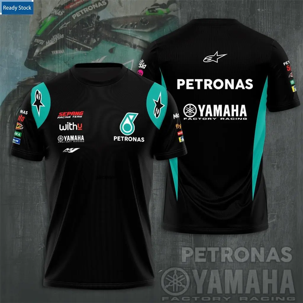 Áo Thun, Hàng Mới Về Năm 2024, Fabio Quartararo Thiết Kế El Diablo 20, Áo Yamaha MotoGP, ngắn Tay, Thích Hợp Cho Mùa Hè, Áo Nam