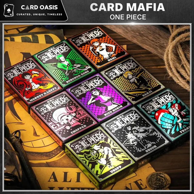 Bộ Bài Tây Sưu Tầm One Piece - Chính Hãng Card Mafia, Thiết Kế Cao Cấp từ Toei Animations 4